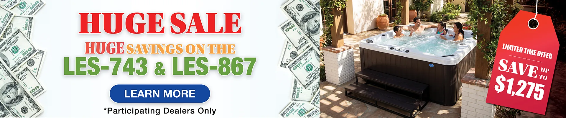 Calspas hot tub being used in a family setting - Encinitas